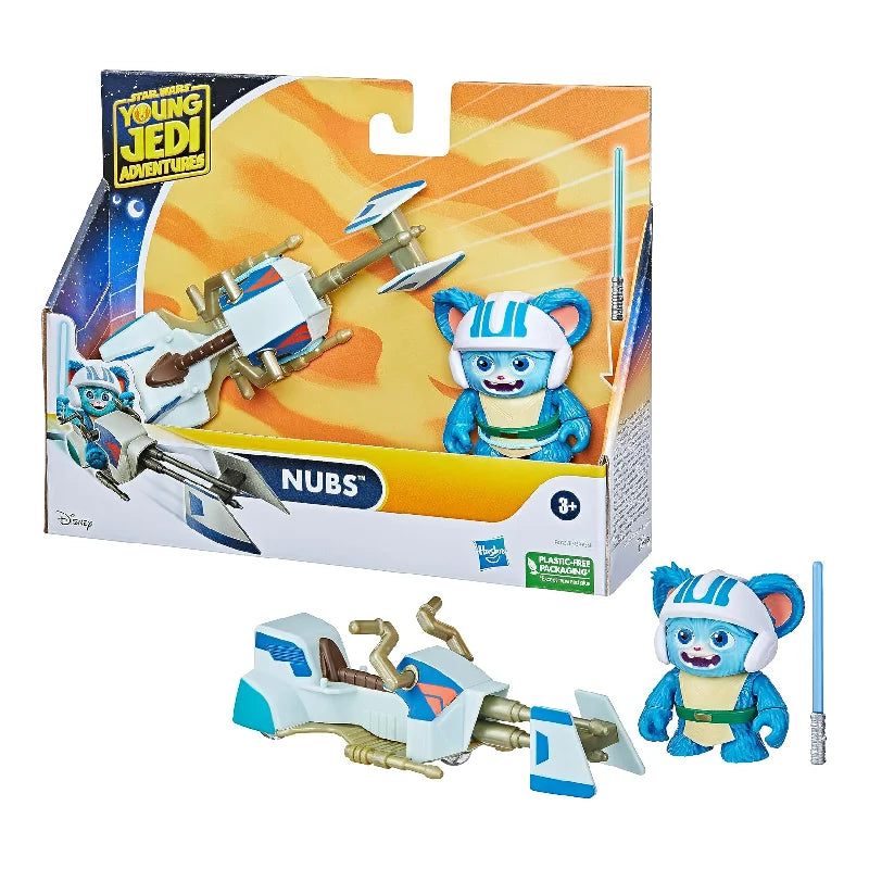 Star Wars Young Jedi Nubs Figur & Speeder Bike