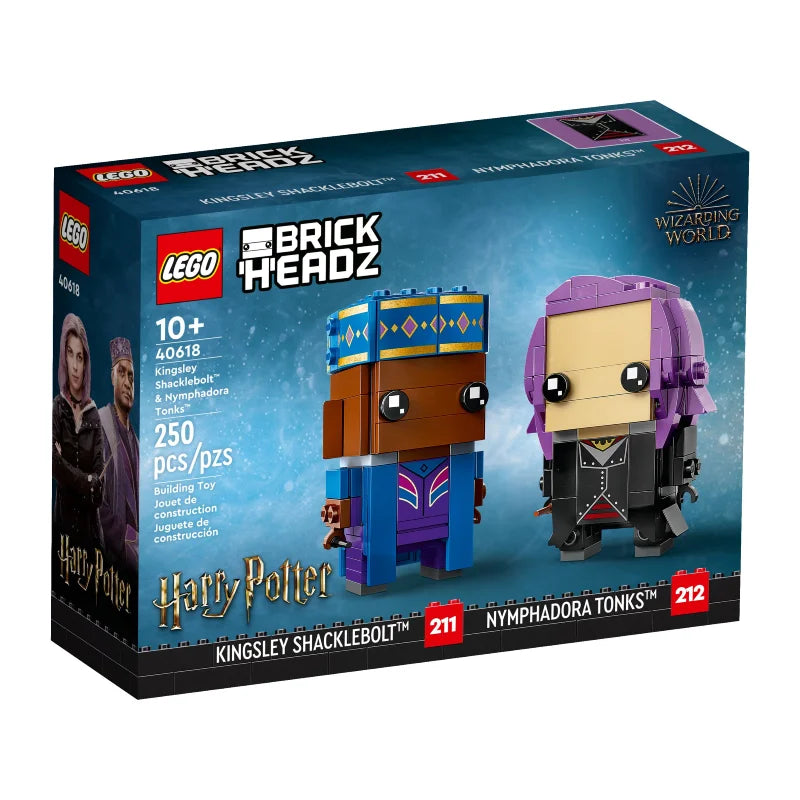 LEGO® BrickHeadz 40618 Kingsley Shacklebolt™ & Nymphadora Tonks™ - Mr.bricksANDmore