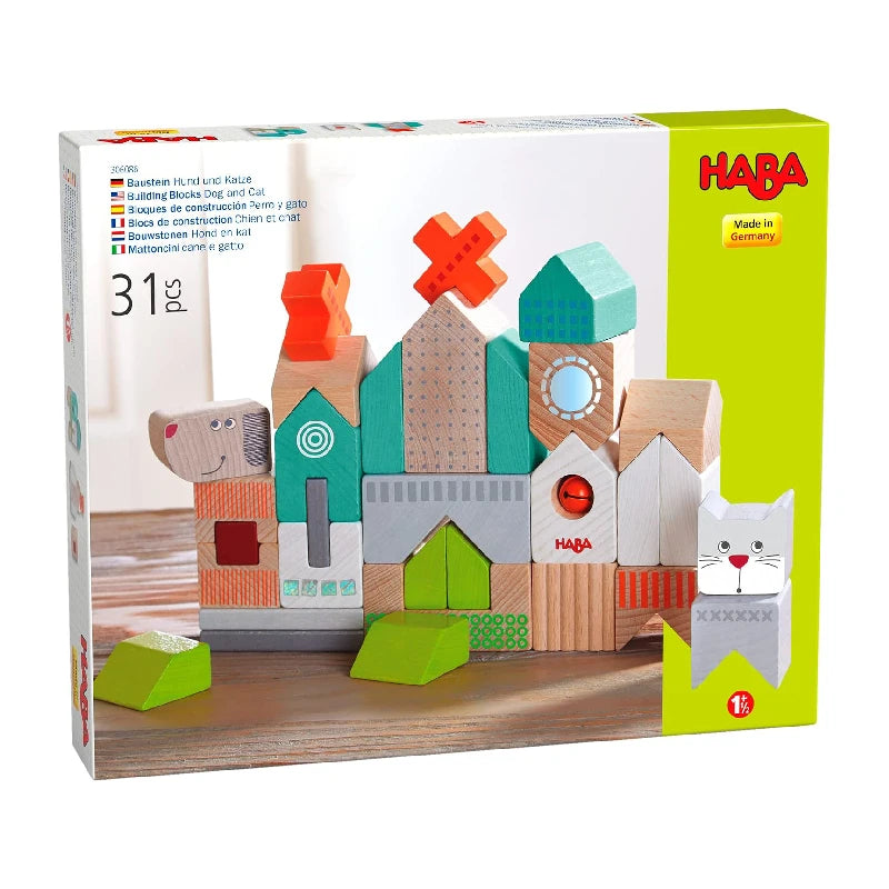 HABA Bausteine Hund und Katze