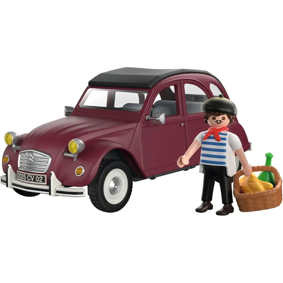 PLAYMOBIL 72097 Citroën 2CV Granat - Mr.bricksANDmore