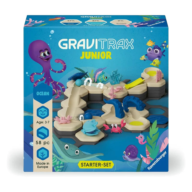 Ravensburger - 24584 GraviTrax Junior Starter-Set S Ocean