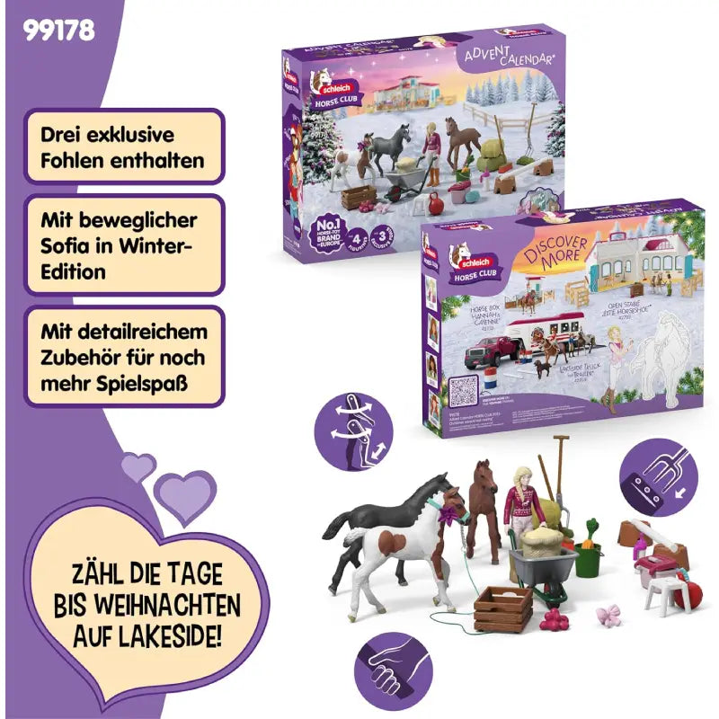 Adventskalender 99178 Schleich Horse Club