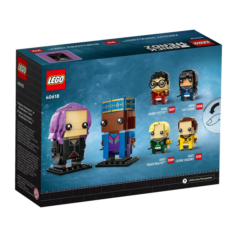 LEGO® BrickHeadz 40618 Kingsley Shacklebolt™ & Nymphadora Tonks™ - Mr.bricksANDmore