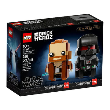 LEGO® BrickHeadz 40547 Obi-Wan Kenobi™ & Darth Vader™ - Mr.bricksANDmore