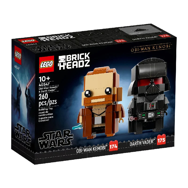 LEGO® BrickHeadz 40547 Obi-Wan Kenobi™ & Darth Vader™ - Mr.bricksANDmore