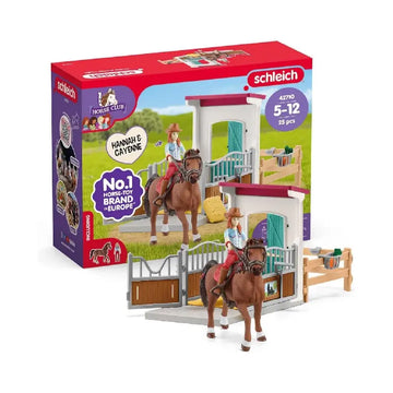 Schleich® 42710 Horse Club Pferdebox mit Hannah & Cayenne
