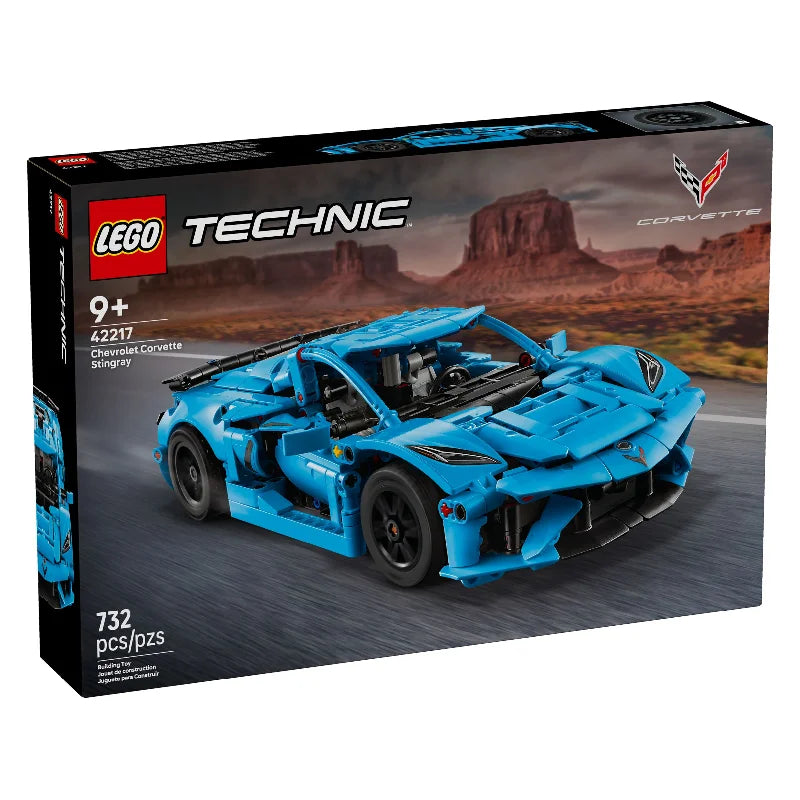 LEGO® Technic 42217 Chevrolet Corvette Stingray in Blau - Mr.bricksANDmore