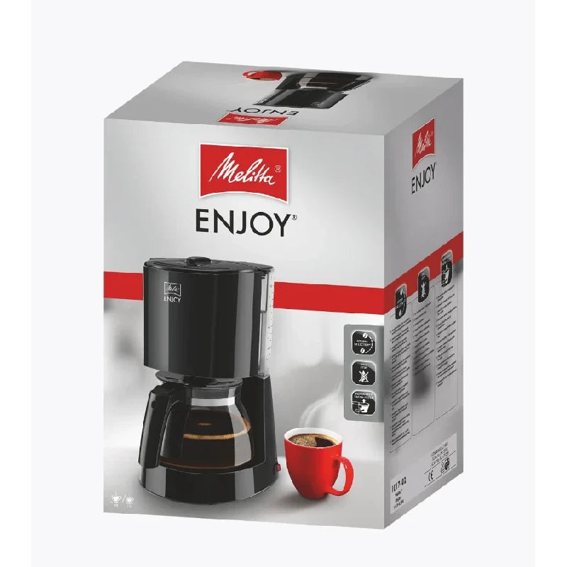 Melitta Enjoy – Filterkaffeemaschine in Schwarz - Mr.bricksANDmore