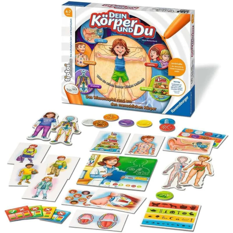 Ravensburger - tiptoi® Lernspiel Dein Körper und Du  - 00560