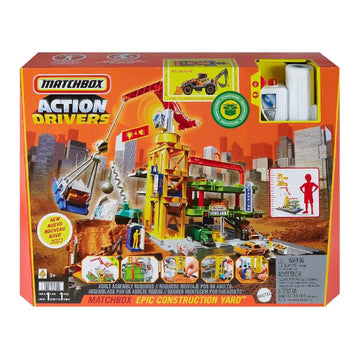 Mattel Matchbox Action Drivers Riesen Baustelle Spielset HPD63 - Mr.bricksANDmore