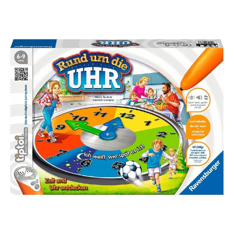 Ravensburger - tiptoi® Lernspiel Rund um die Uhr - 00736