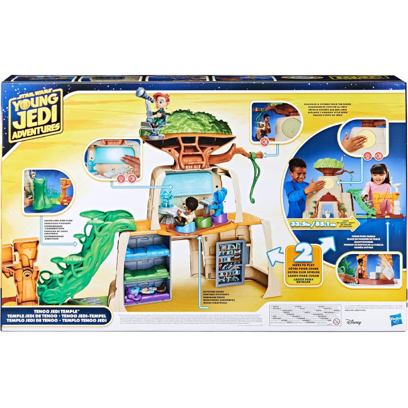 Hasbro® Star Wars Young Jedi Adventures Spielzeug Tenoo Jedi-Tempel Set