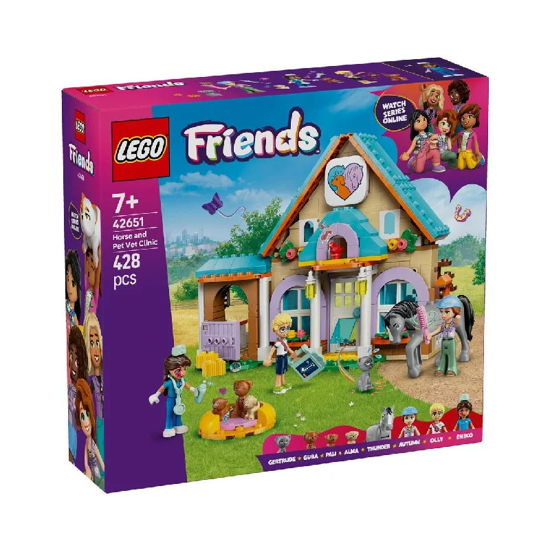LEGO® Friends 42651 Tierarztpraxis für Pferde und Haustiere