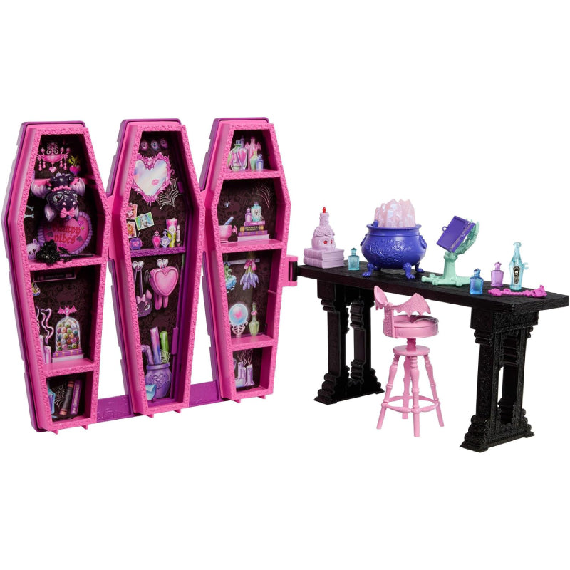 Mattel Monster JBF15 High Draculaura Geheimniss Zaubertränke Zimmer Spielset - Mr.bricksANDmore