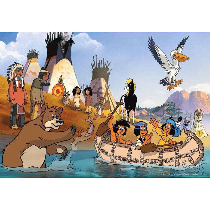 Ravensburger® Yakari und seine Freunde 5577 Puzzle 2 x 24 Teile