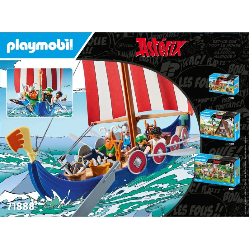 Playmobil  71888 Asterix Piratenschiff