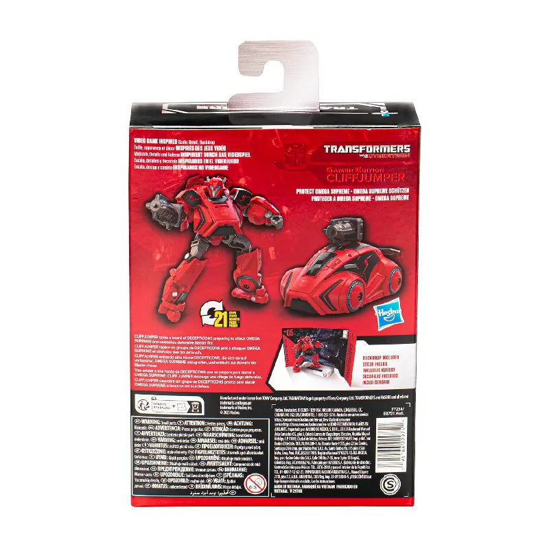 Transformers Studio Series Deluxe Kampf um Cybertron 05 Gamer Edition Cliffjumper F7238ES0 - Mr.bricksANDmore