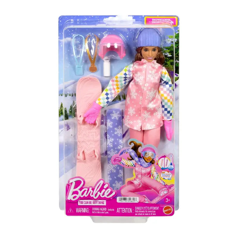 Mattel Barbie Karriere Snowboarderin-Puppe JKF78