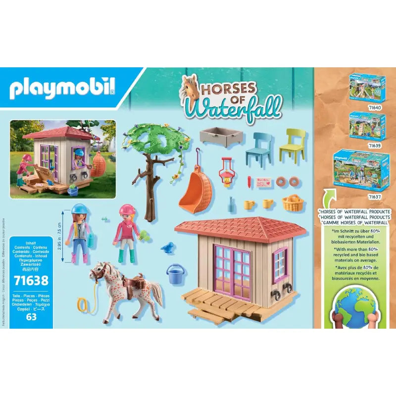 PLAYMOBIL Horses of Waterfall 71638 Geheimes Clubhaus