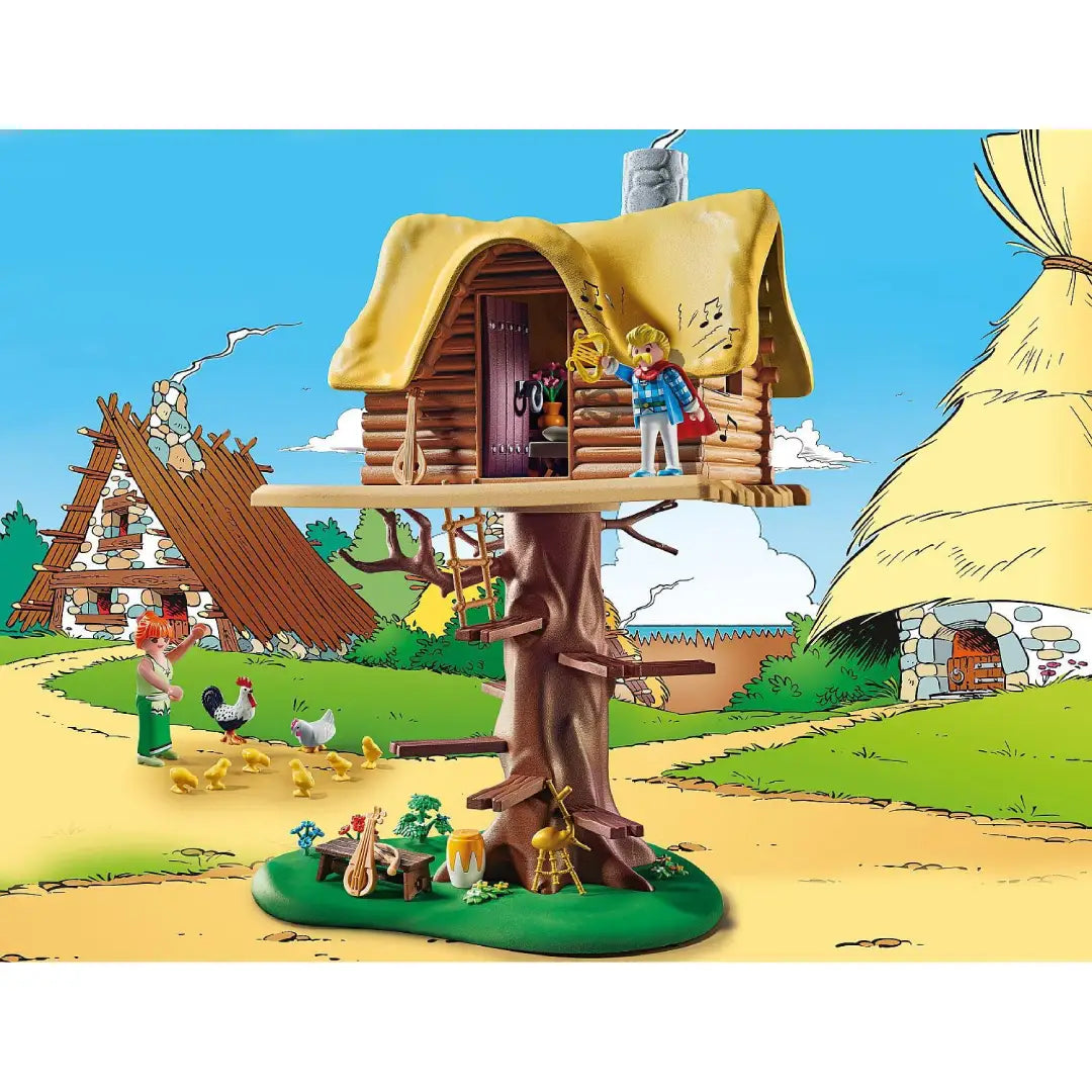 PLAYMOBIL Asterix 71016 Troubadix mit Baumhaus - Mr.bricksANDmore