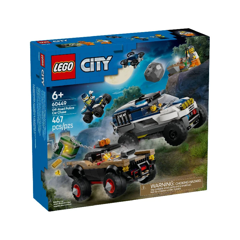 LEGO® City 60449 Verfolgungsjagd im Polizeigeländewagen - Mr.bricksANDmore