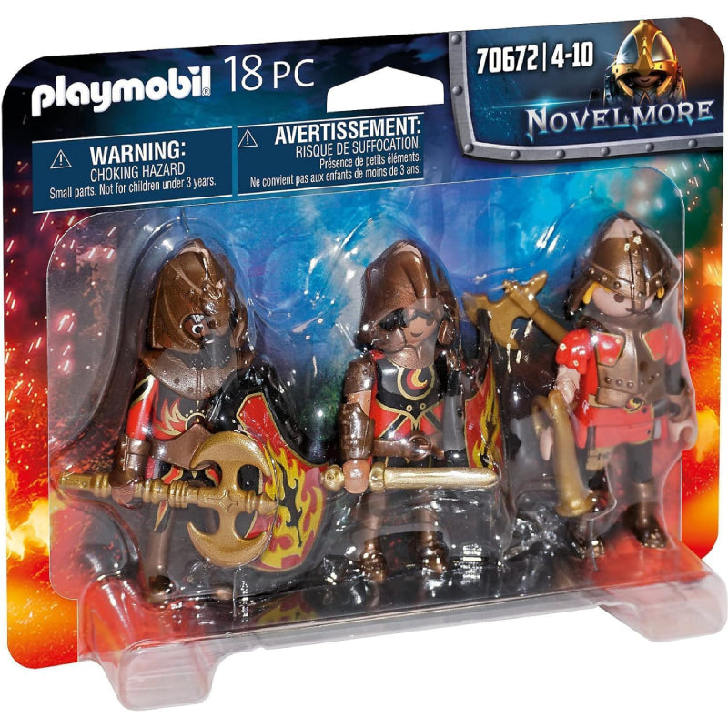 Playmobil Novelmore 70762 3er Set Burnham Raiders