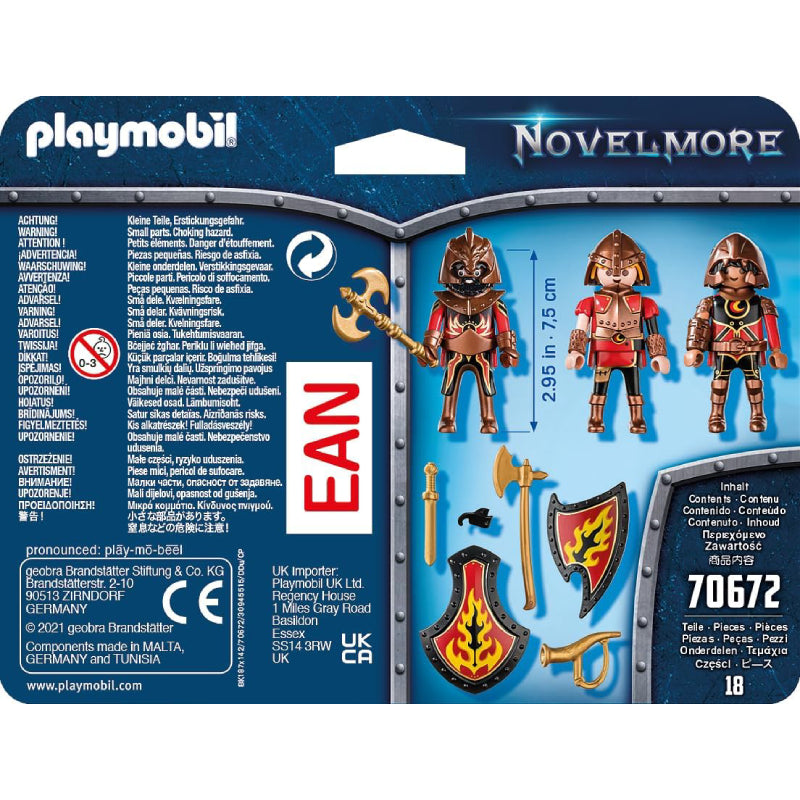Playmobil Novelmore 70762 3er Set Burnham Raiders