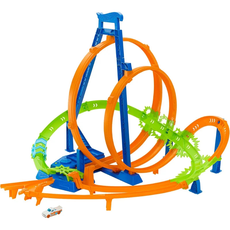 Hot Wheels Track Set, Episches Crash-Rennen HTP55