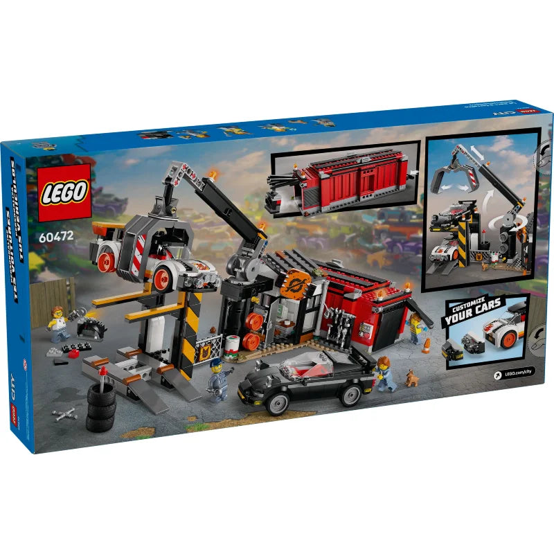 LEGO® City 60472 Schrottplatz mit Autos