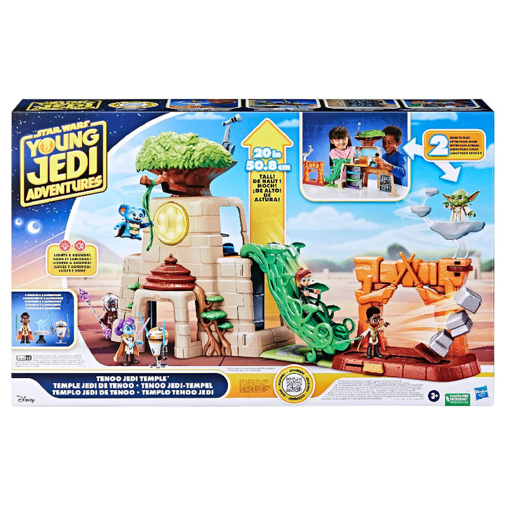 Hasbro® Star Wars Young Jedi Adventures Spielzeug Tenoo Jedi-Tempel Set