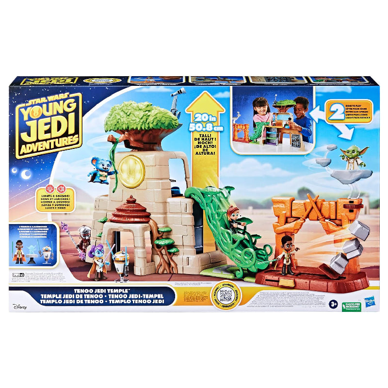 Hasbro® Star Wars Young Jedi Adventures Spielzeug Tenoo Jedi-Tempel Set