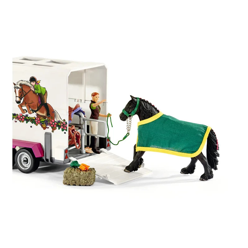 Schleich® 42346 Horse Club Spielset Pick-up mit Pferdeanhänge - Mr.bricksANDmore