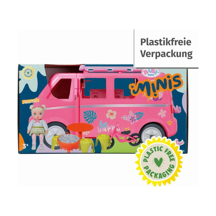 Baby Born Minipuppe ® Minis Campervan, inklusive Mini Puppe - Mr.bricksANDmore