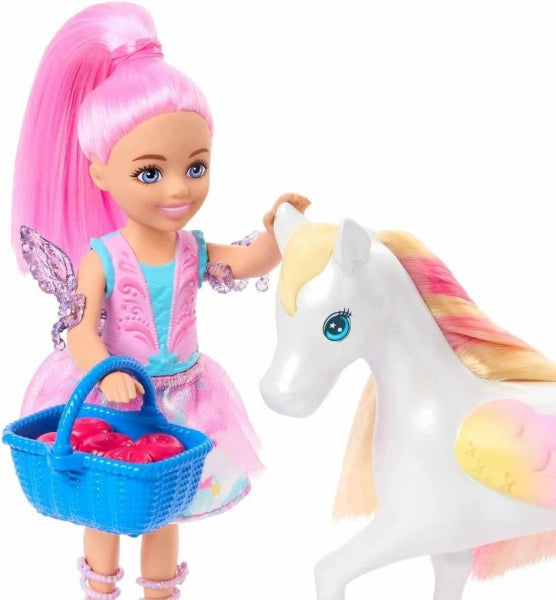 Barbie Ein Verborgener Zauber - Chelsea-Puppe und Baby-Pegasus Spielset - Mr.bricksANDmore