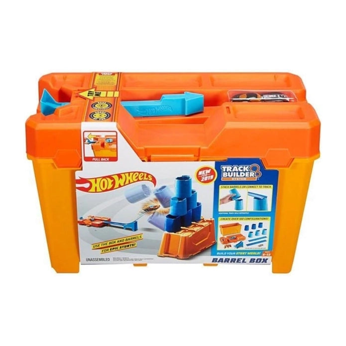 Hot Wheels Track Builder System Fässer-Stunt Box GCF91 - Mr.bricksANDmore