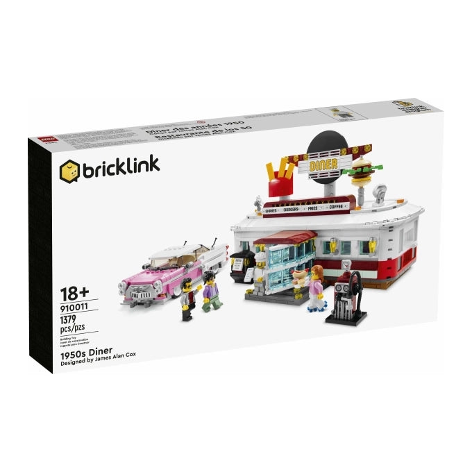 LEGO® Bricklink 910011 Restaurant aus den 1950er-Jahren - Mr.bricksANDmore