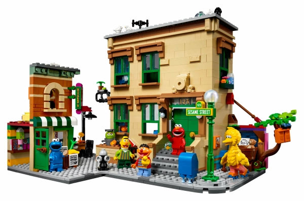 LEGO® Ideas 21324 - 123 Sesamstraße - Mr.bricksANDmore