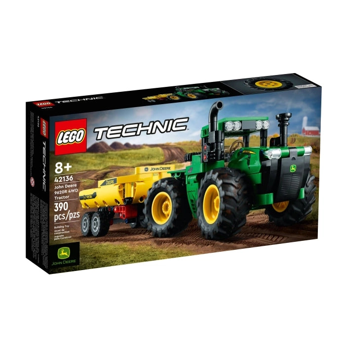 LEGO® Technic 42136 John Deere 9620R 4WD Tractor - Mr.bricksANDmore