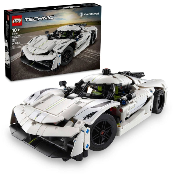 LEGO® Technic 42184 Koenigsegg Jesko Absolut Supersportwagen in Weiß - Mr.bricksANDmore