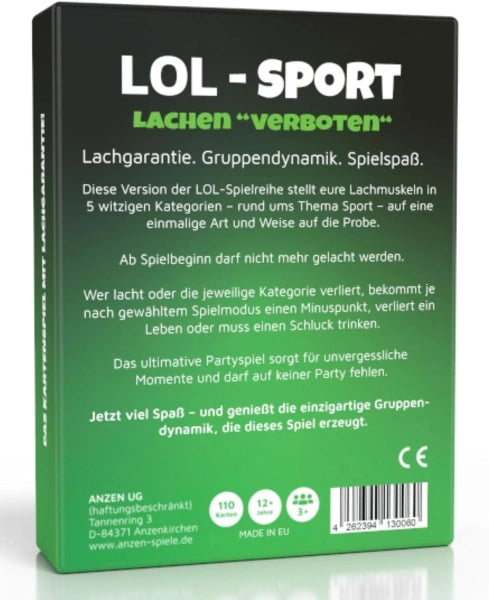 LOL SPORT - Lachen verboten - Mr.bricksANDmore