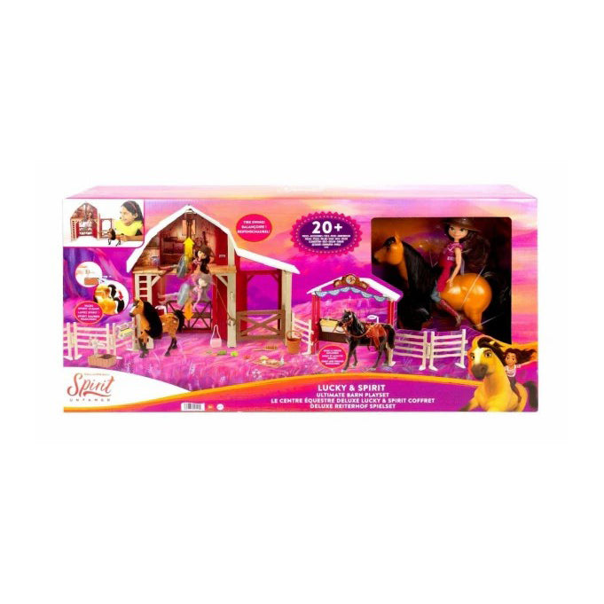 Mattel - Spirit Deluxe Reiterhof Spielset - Mr.bricksANDmore