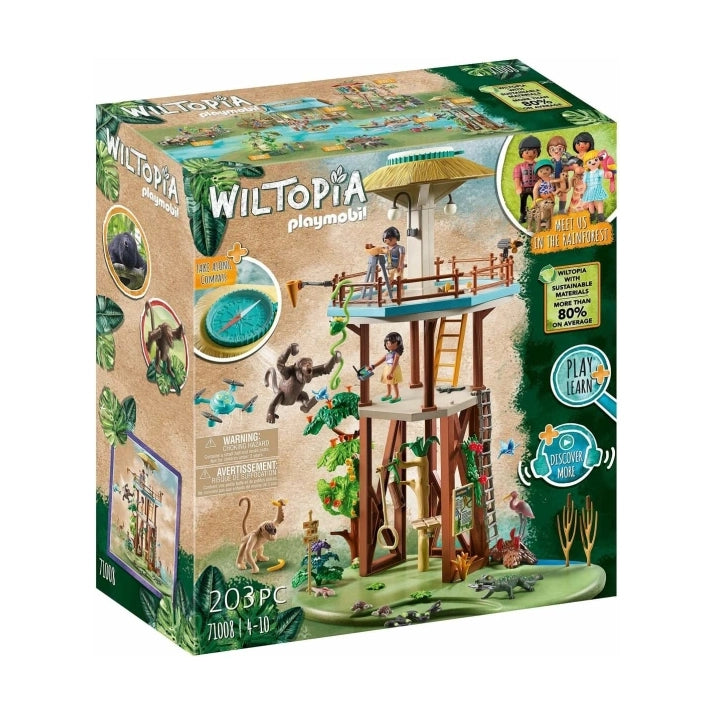 Playmobil 71008 Wiltopia - Forschungsturm mit Kompass - Mr.bricksANDmore