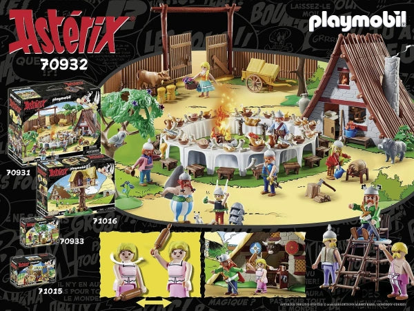 Playmobil Asterix 70932 Hütte des Majestix - Mr.bricksANDmore