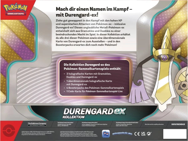 Pokemon TCG Durengard-ex Kollektion - Mr.bricksANDmore