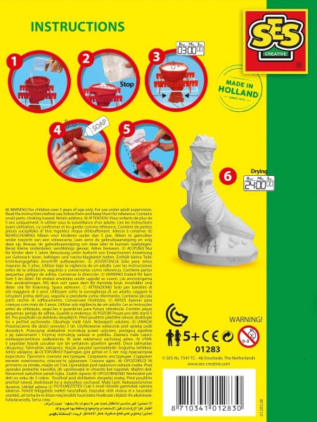 SES Creative 01283 Gipsgießset T-Rex - Mr.bricksANDmore