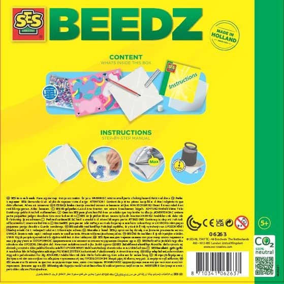 SES Creative 06263 Bügelperlen - Einhörner - Mr.bricksANDmore