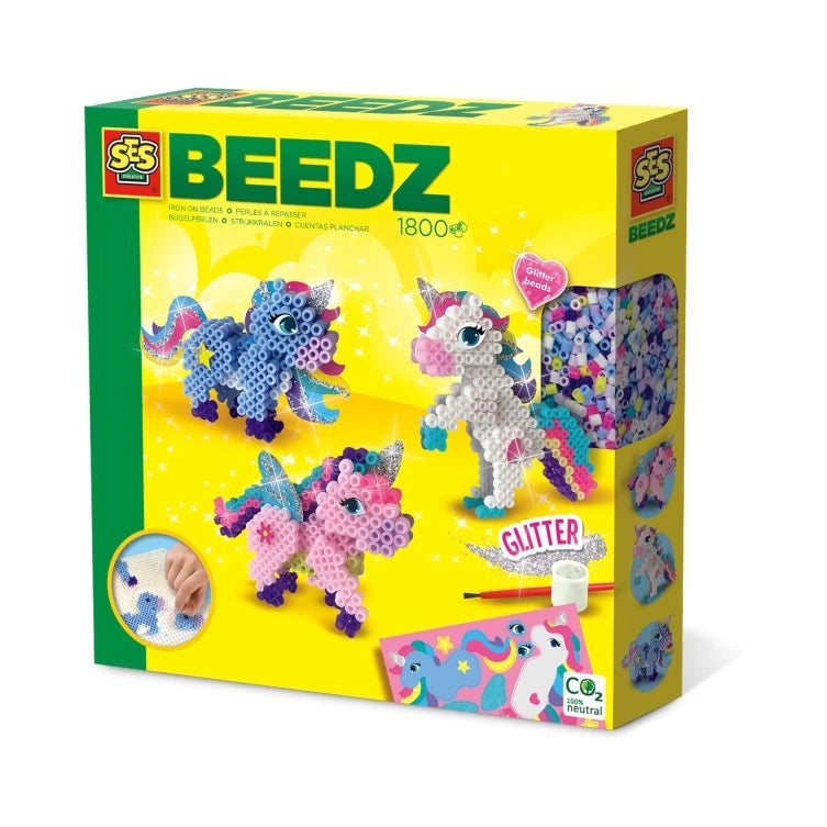 SES Creative 06263 Bügelperlen - Einhörner - Mr.bricksANDmore