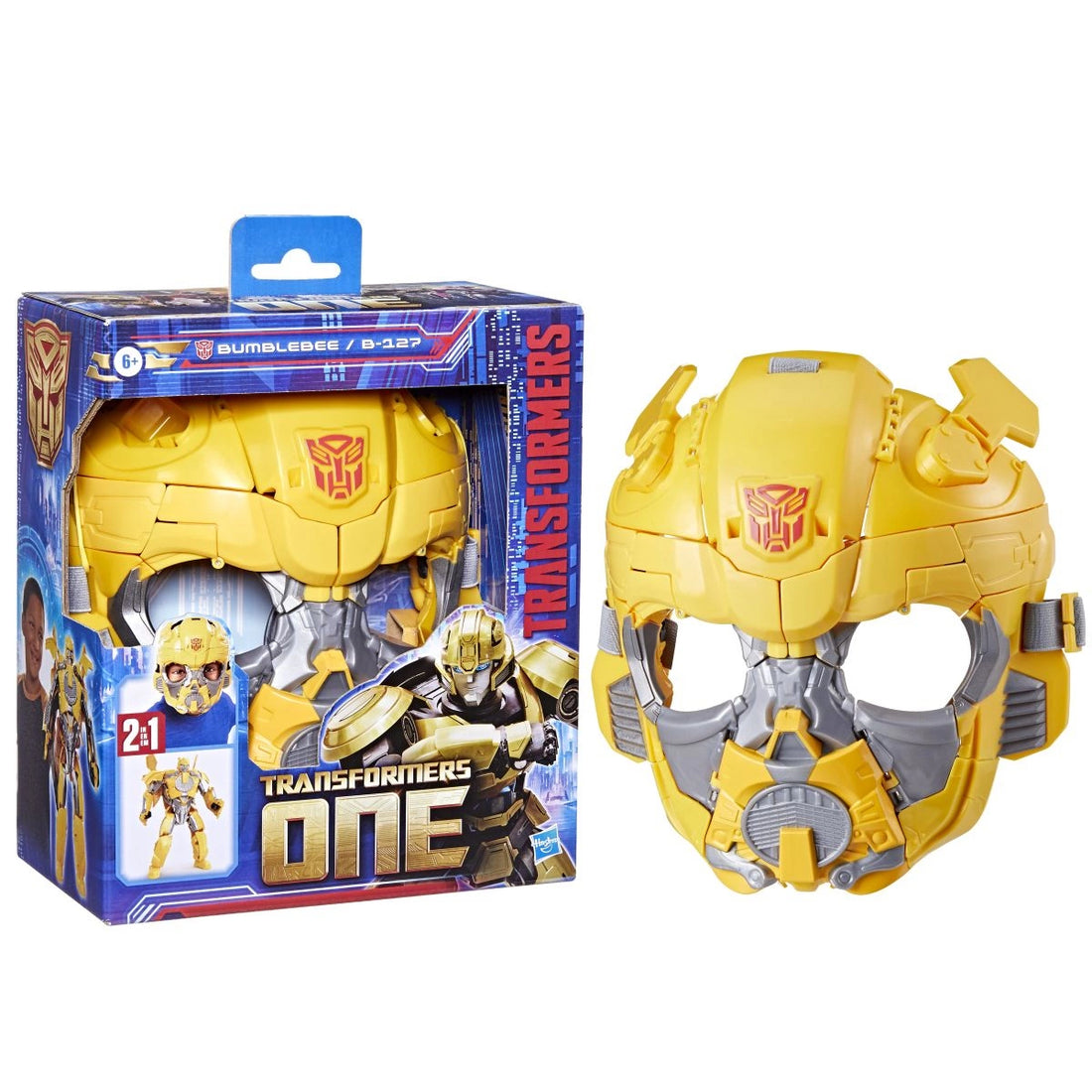 Transformers One 2 in 1 Maske Bumblebee B-127 - Mr.bricksANDmore